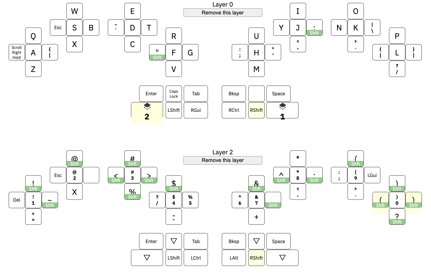 Svalboard Keyboard Layout